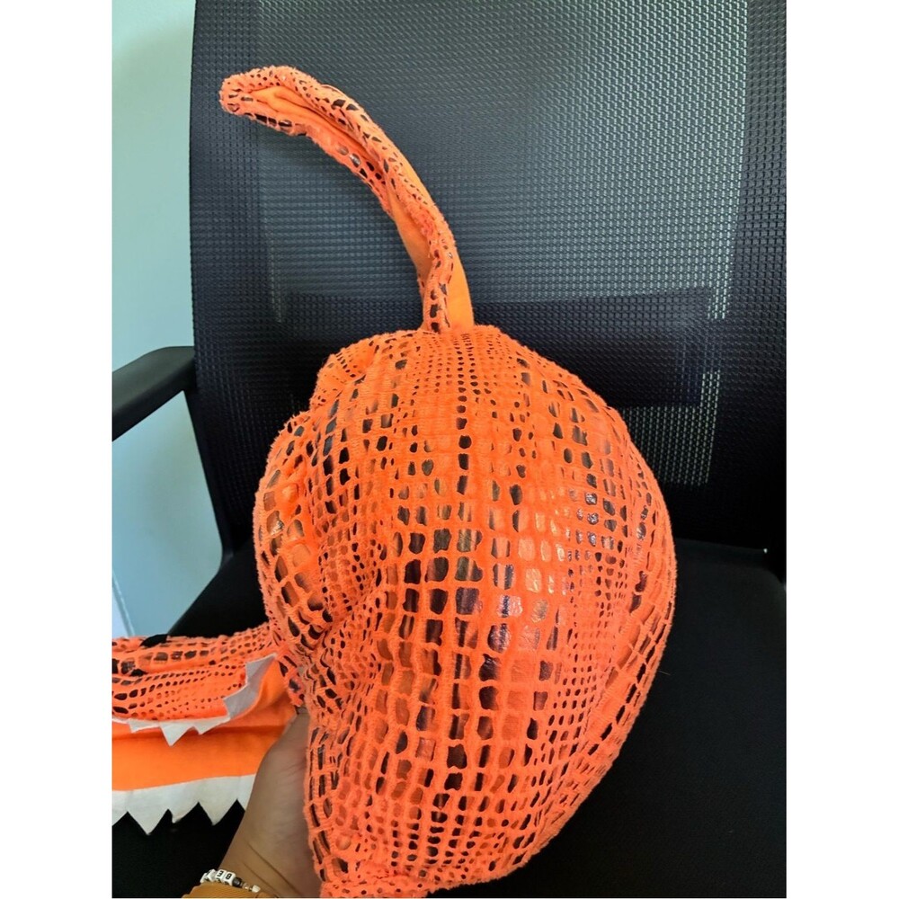 Pottery Barn Kids Orange Pterodactyl Dinosaur Halloween Costume HEAD ONLY - Picture 5 of 7